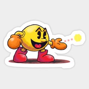 PAC-MAN {Paper Jam} Sticker